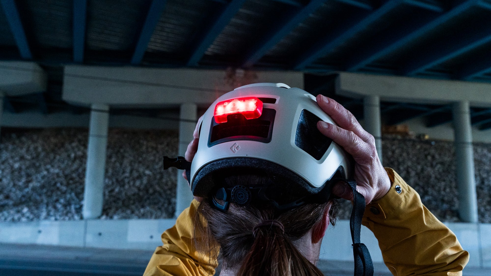 lazer bike helmet light Tonic Kineticore Large Black/Flash Yellow mounted red rear light helps keep you visible above traffic Lazer Helmet Taillights | Lazer