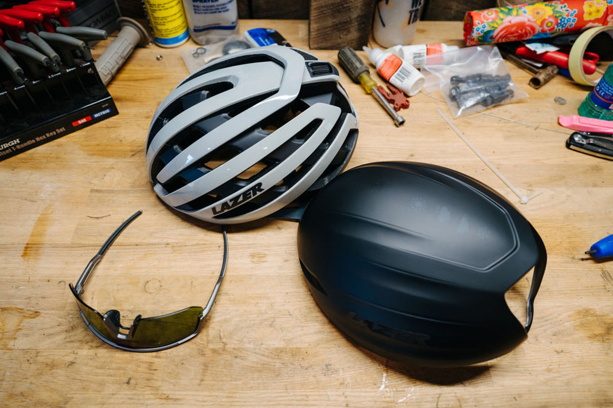 lazer blade+ road helmet with aeroshell G1 Cycling Helmet, Black, Medium : Sports & Outdoors The Aero Shell is unique in that it is easily removed from the helmet when riding conditions are such that additional ventilation is desired Turn One Helmet into Three